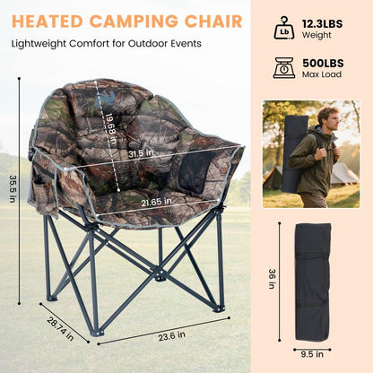 HEATIQ® Heated Camping Chair