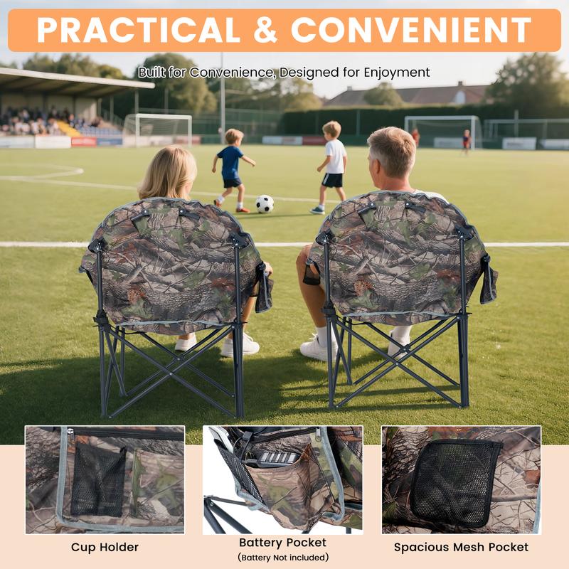 HEATIQ® Heated Camping Chair